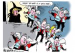 Editorial Cartoon (Fly Fly Its a Witch Hunt) 12-29-2017.JPG